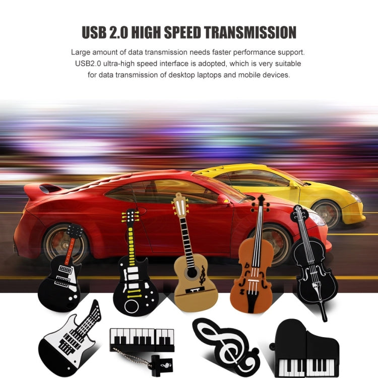 MicroDrive 64GB USB 2.0 Guitar U Disk - free shipping - PMC TechLife - Order now!