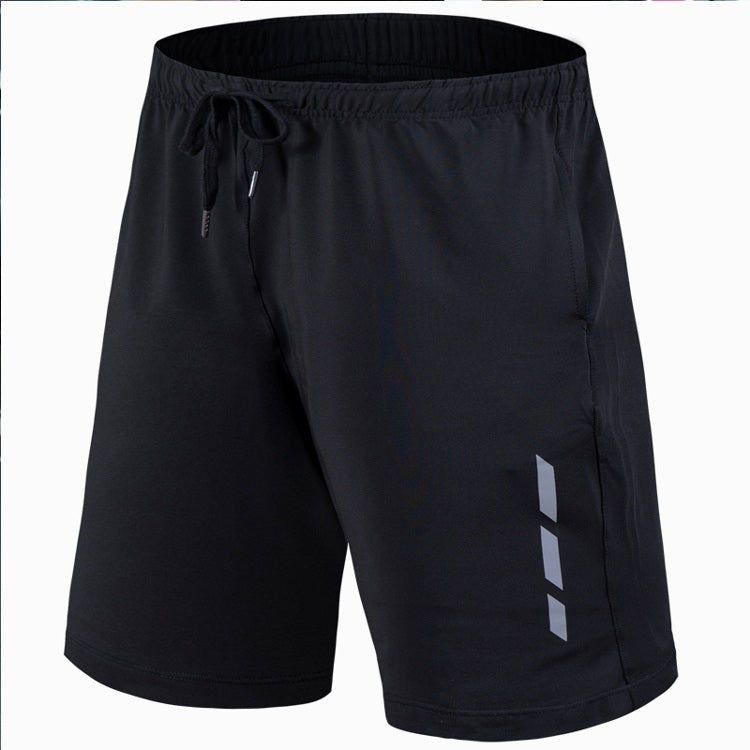 Men Stretch Quick-drying Casual Shorts (Color:Black Size:L) - Pants by PMC Jewellery | Online Shopping South Africa | PMC Jewellery
