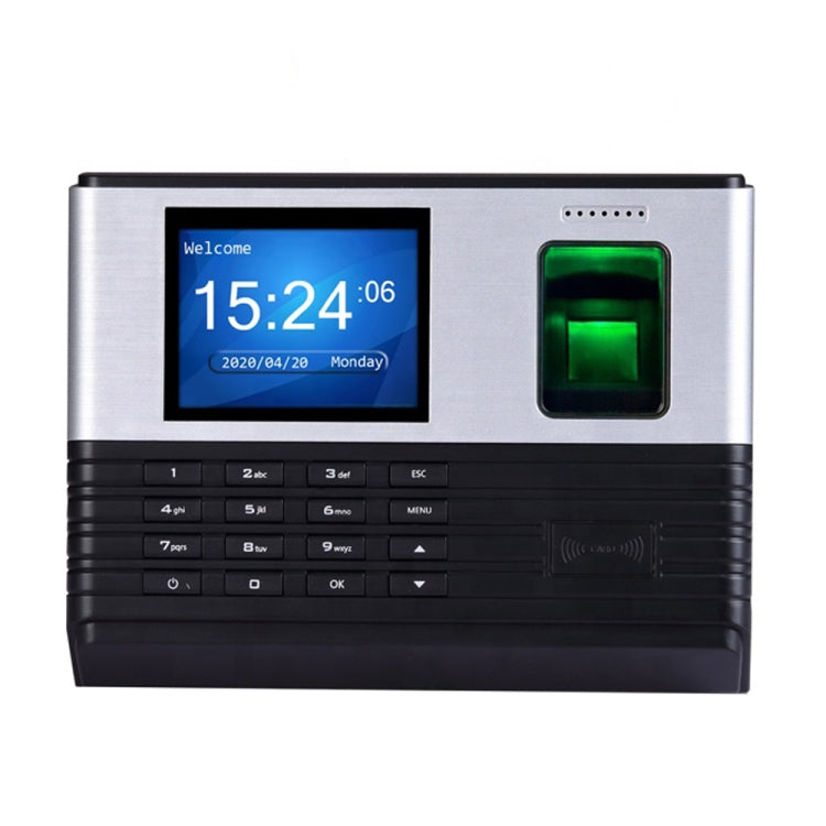 Realand AL355 Fingerprint Time Attendance with 2.8 inch Color Screen & ID Card Function & WiFi - free shipping - PMC TechLife - Order now!