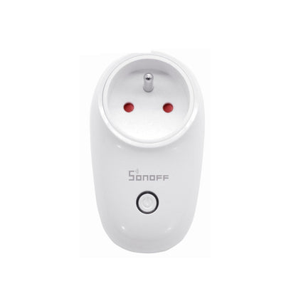 Sonoff S26 WiFi Smart Power Plug Socket Wireless Remote Control Timer Power Switch, Compatible with Alexa and Google Home, Support iOS and Android, EU Type F Plug - Smart Socket by PMC Jewellery | Online Shopping South Africa | PMC Jewellery