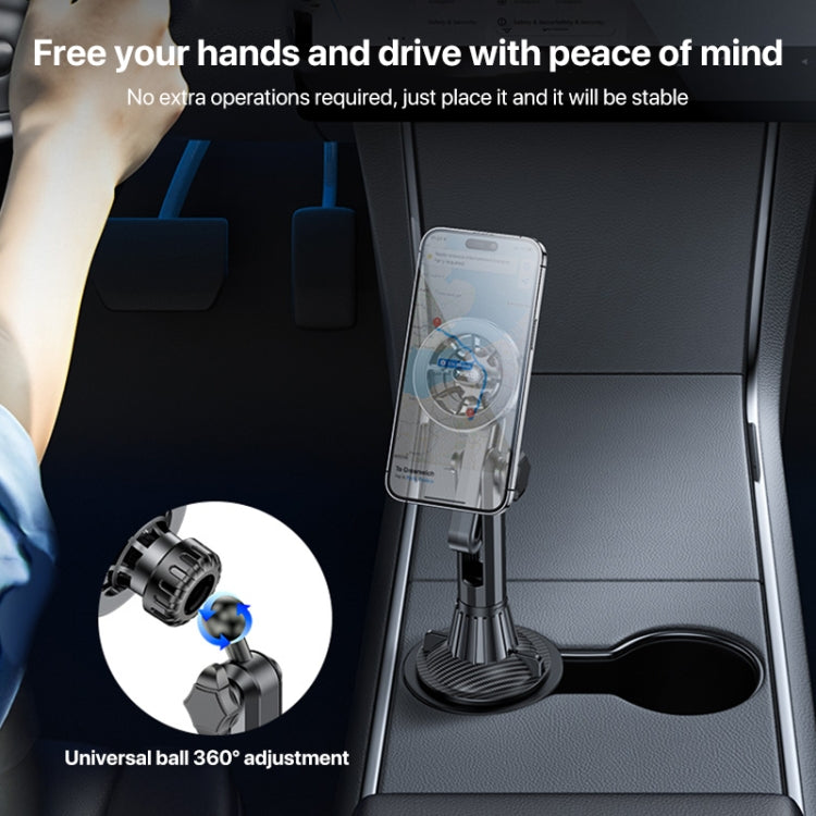 Yesido C200 Magsafe Magnetic Adjustable Car Cup Holder Using Phone Bracket - Universal Car Holders by Yesido | Online Shopping South Africa | PMC Jewellery | Buy Now Pay Later Mobicred