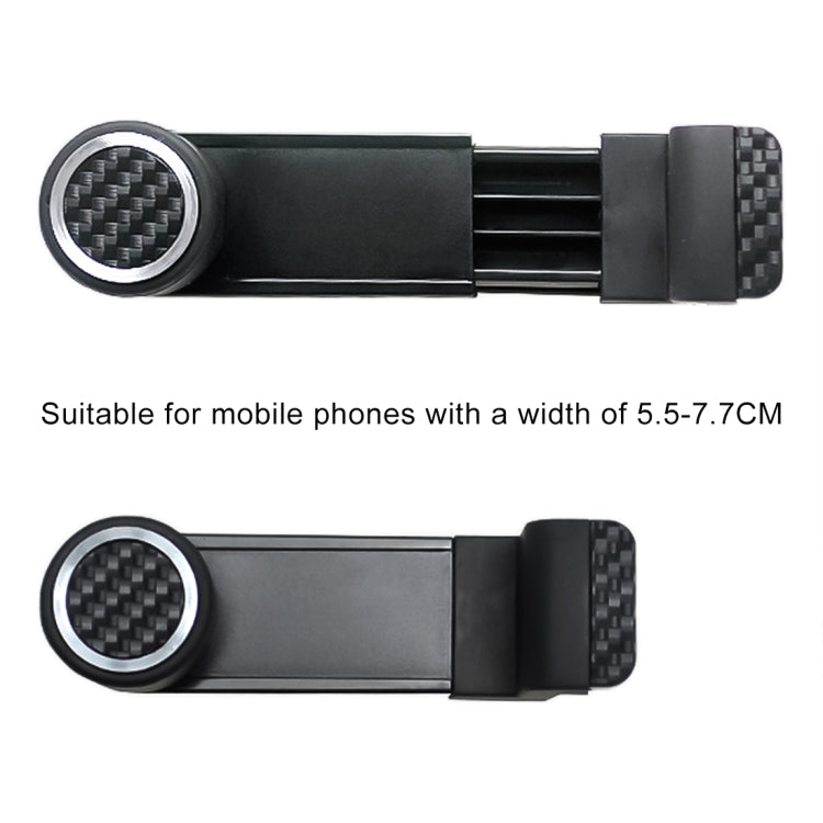 3R-1008 Universal Car Simple Style Mount Bracket Phone Holder for 55-77mm Mobile Phone - Car Holders by 3R | Online Shopping South Africa | PMC Jewellery