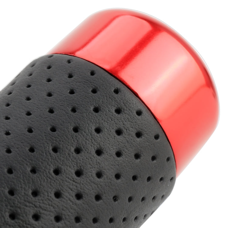 Metal Leather Long Column Car Shift Knob, Size: 18x3.3cm (Red) - Shift Knob by PMC TechLife | Online Shopping South Africa | PMC TechLife
