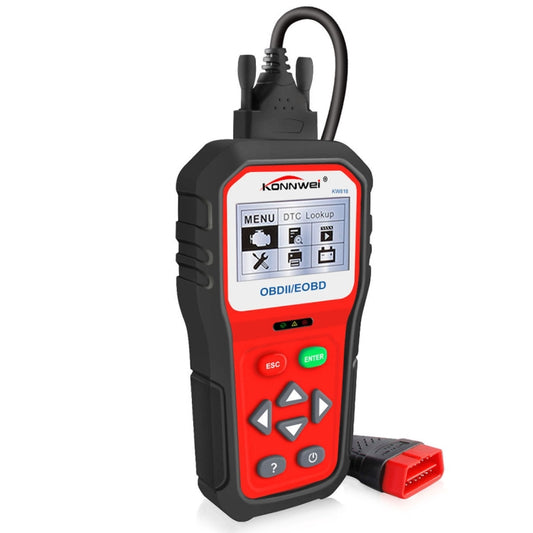 KONNWEI KW818 EOBD / OBDII Car Auto Diagnostic Scan Tools CAN Code Reader Scanner (Only for 12V Gasoline Car) - Code Readers & Scan Tools by KONNWEI | Online Shopping South Africa | PMC Jewellery