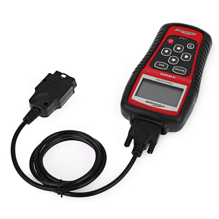 KONNWEI KW808  EOBD / OBDII Car Auto Diagnostic Scan Tools CAN Code Reader Scanner Auto Scan Adapter Scan Tool (Can Only Detect 12V Gasoline Car) - Code Readers & Scan Tools by KONNWEI | Online Shopping South Africa | PMC Jewellery