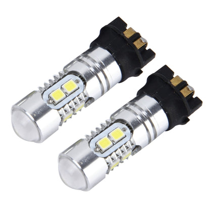 2 PCS PW24W 5W 400 LM 6000K Car Fog Lights with 10 SMD-2835 LEDs , DC 12V (White Light) - Fog / Driving Lights by PMC Jewellery | Online Shopping South Africa | PMC Jewellery