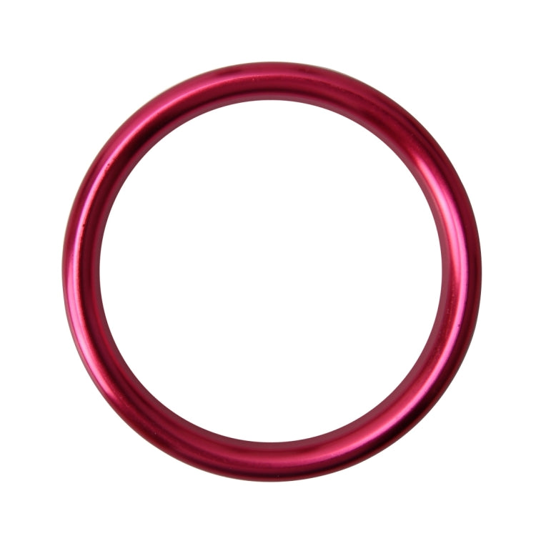 4 PCS Car Outlet Decorative Rings Aluminum Alloy Air Outlet Chrome Trim Ring Car Dashboard  Air Vents Cover Sticker Decoration for Audi A3(Magenta) - Decoration Rings by PMC Jewellery | Online Shopping South Africa | PMC Jewellery