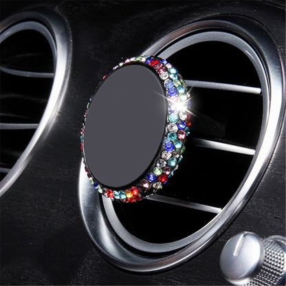 Car Diamond Magnetic Air Outlet Mobile Phone Holder(Colour) - Car Holders by PMC Jewellery | Online Shopping South Africa | PMC Jewellery