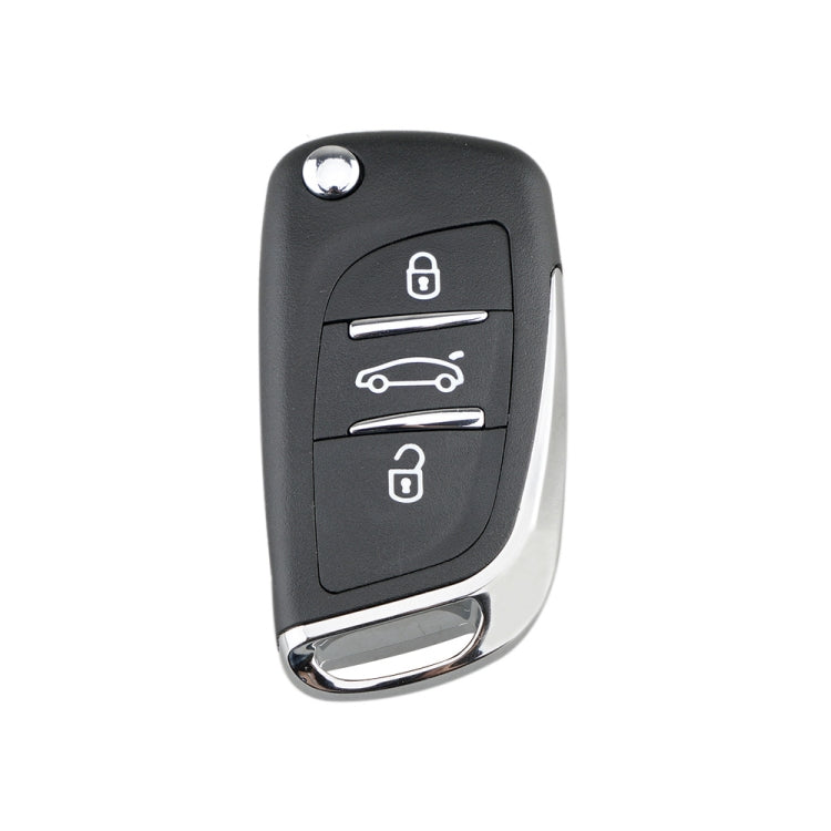 For PEUGEOT Car Keys Replacement 3 Buttons Car Key Case with Holder, without Grooved - Car Key Cases by PMC Jewellery | Online Shopping South Africa | PMC Jewellery