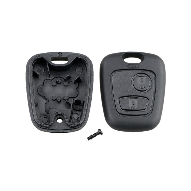 For CITROEN C1 / C2 / C3 / C4 / XSARA / Picasso & PEUGEOT 107 / 207 / 307 / 407 Car Keys Replacement Car Key Case without Embryo - Car Key Cases by PMC Jewellery | Online Shopping South Africa | PMC Jewellery