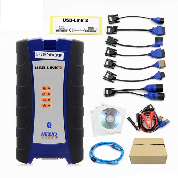 Nexiq 2 Bluetooth USB Linked Truck Diagnostic Tool Heavy Duty Truck Scanner 24V - Code Readers & Scan Tools by PMC TechLife | Online Shopping South Africa | PMC TechLife