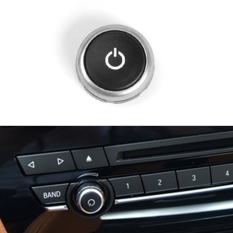 Car Radio Switch Button CD Player Volume Knob 64119350272 for BMW F15 - Car Switches by PMC Jewellery | Online Shopping South Africa | PMC Jewellery