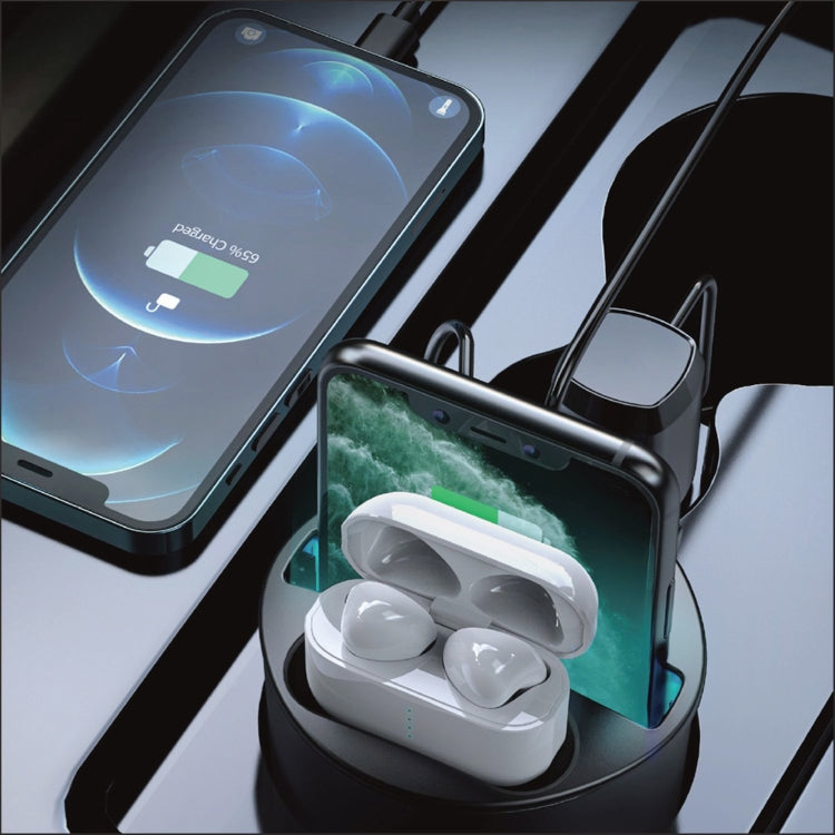 X13A 4 in 1 Car QI Standard Charging Cup Wireless Fast Charger - Car Charger by PMC Jewellery | Online Shopping South Africa | PMC Jewellery