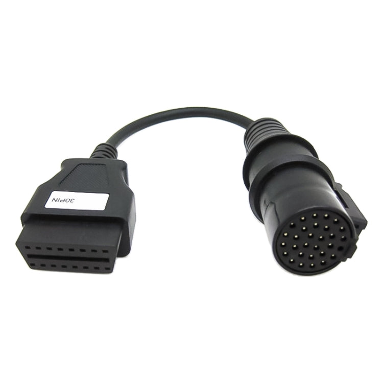 30Pin to 16Pin OBD2 Adapter for IVECO - Cables & Connectors by PMC TechLife | Online Shopping South Africa | PMC TechLife