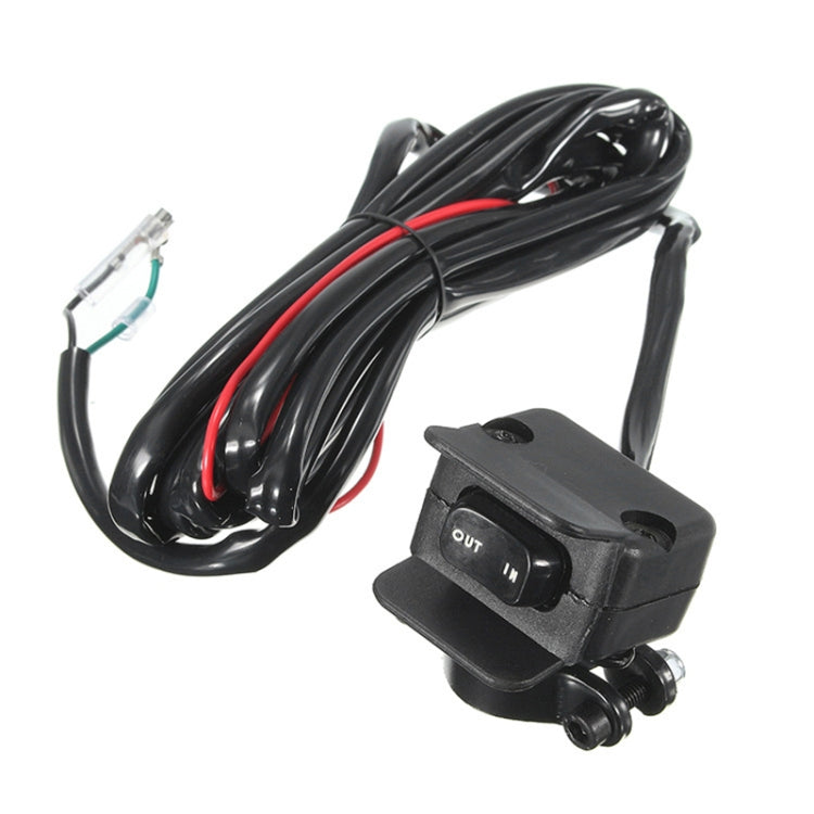 Motorcycle ATV / UTV Winch Rocker Switch Handlebar Control Line Warn Kits - Relays by PMC TechLife | Online Shopping South Africa | PMC TechLife