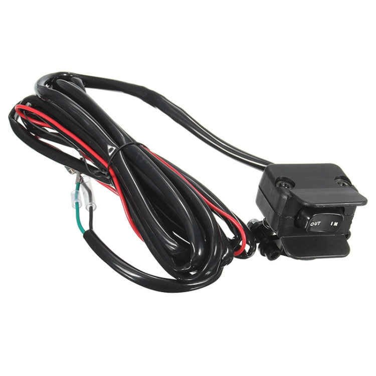Motorcycle ATV / UTV Winch Rocker Switch Handlebar Control Line Warn Kits - Relays by PMC TechLife | Online Shopping South Africa | PMC TechLife