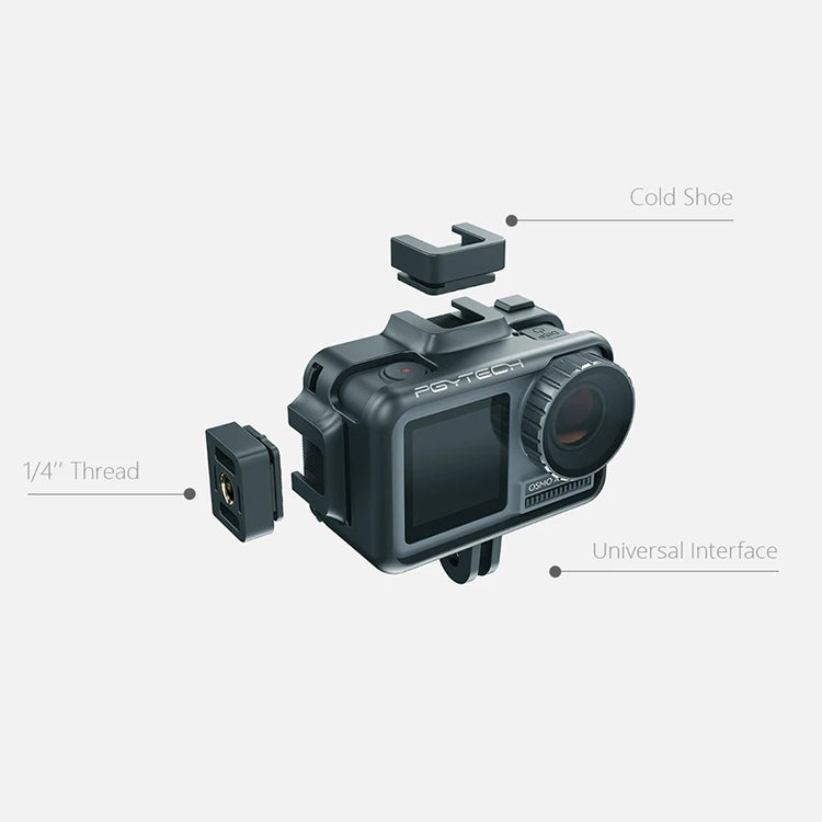 PGYTECH P-11B-010 Sports Camera Rabbit Cage Accessory Vlog for DJI Osmo Action - Protection Frame by PGYTECH | Online Shopping South Africa | PMC Jewellery | Buy Now Pay Later Mobicred