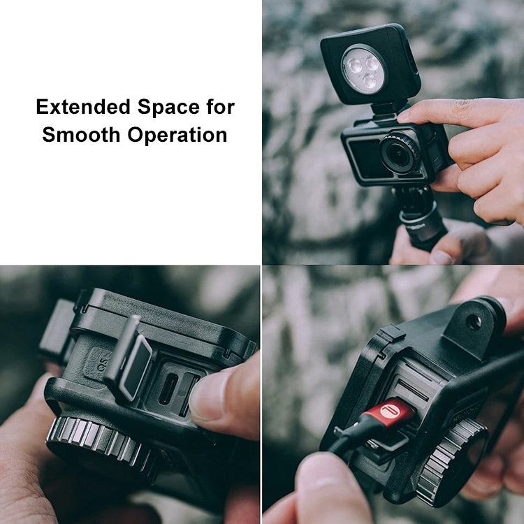 PGYTECH P-11B-010 Sports Camera Rabbit Cage Accessory Vlog for DJI Osmo Action - Protection Frame by PGYTECH | Online Shopping South Africa | PMC Jewellery | Buy Now Pay Later Mobicred