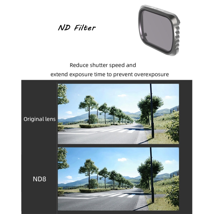 JSR KS ND64 Lens Filter for DJI Air 2S, Aluminum Frame - Lens Filter by JSR | Online Shopping South Africa | PMC TechLife | Buy Now Pay Later Mobicred