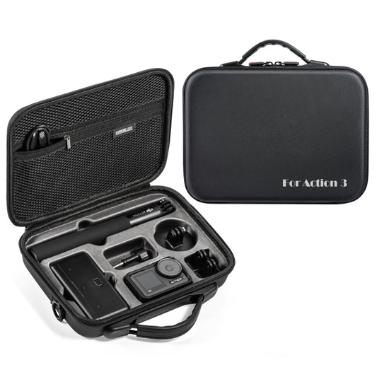 For DJI Osmo Action 3 STARTRC Camera and  Accessories Storage Case Bag(Black) -  by STARTRC | Online Shopping South Africa | PMC Jewellery