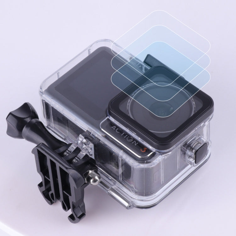 For DJI Osmo Action 3 / 4 Touch Screen 5m Underwater Waterproof Housing Diving Case (Transparent) - Case & Bags by PMC Jewellery | Online Shopping South Africa | PMC Jewellery | Buy Now Pay Later Mobicred