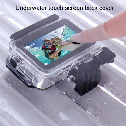 For DJI Osmo Action 3 / 4 Touch Screen 5m Underwater Waterproof Housing Diving Case (Transparent) - Case & Bags by PMC Jewellery | Online Shopping South Africa | PMC Jewellery | Buy Now Pay Later Mobicred