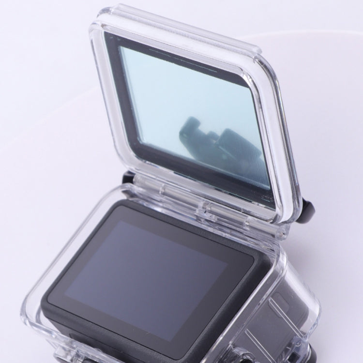 For DJI Osmo Action 3 / 4 Touch Screen 5m Underwater Waterproof Housing Diving Case (Transparent) - Case & Bags by PMC Jewellery | Online Shopping South Africa | PMC Jewellery | Buy Now Pay Later Mobicred