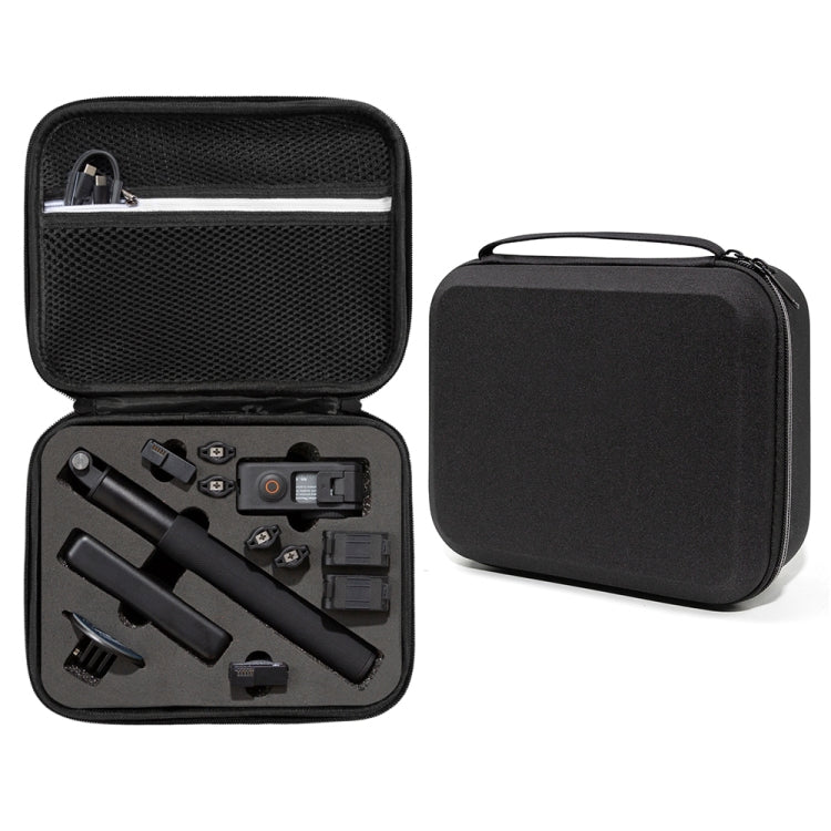 For DJI Osmo Action 3 Carrying Storage Case Bag,Size: 24 x 19 x 9cm (Black) - Case & Bags by PMC Jewellery | Online Shopping South Africa | PMC Jewellery | Buy Now Pay Later Mobicred