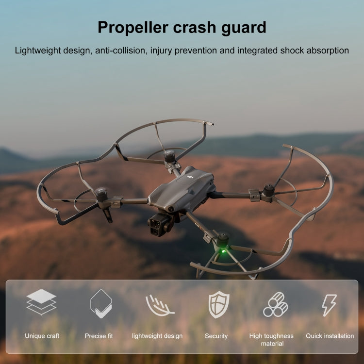 For DJI Air 3 STARTRC Drone Propeller Protective Guard Anti-collision Ring (Grey) - Others by STARTRC | Online Shopping South Africa | PMC Jewellery