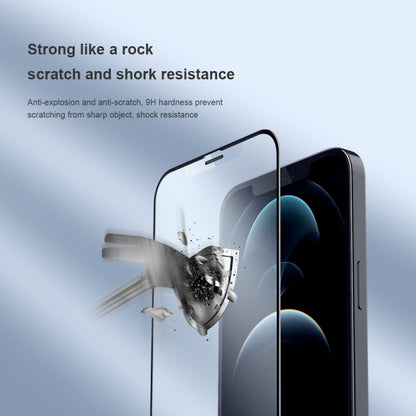 For iPhone 12 Pro Max NILLKIN FogMirror Full Coverage Mate Tempered Glass Film - iPhone 12 Pro Max Tempered Glass by NILLKIN | Online Shopping South Africa | PMC Jewellery