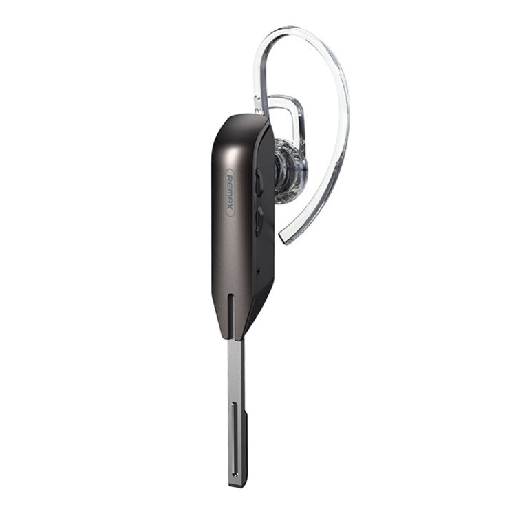 Remax RB-T38 Bluetooth 5.0 Wireless Metal Noise Reduction Bluetooth Earphone(Black) - free shipping - PMC TechLife - Order now!