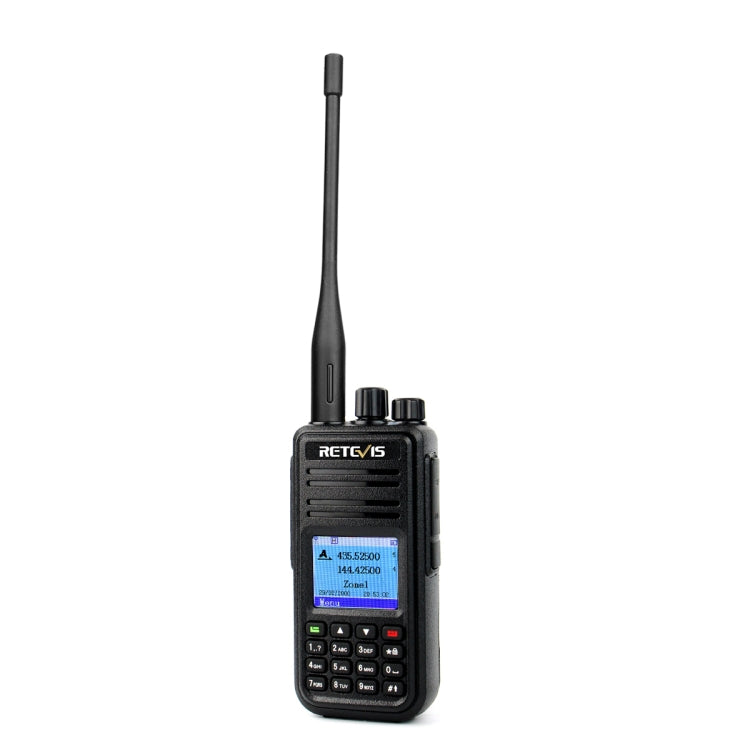 RETEVIS RT3S 136-174MHz + 400-480MHz 3000CH Handheld DMR Digital Two Way Radio Walkie Talkie, GPS Version - Handheld Walkie Talkie by RETEVIS | Online Shopping South Africa | PMC Jewellery | Buy Now Pay Later Mobicred