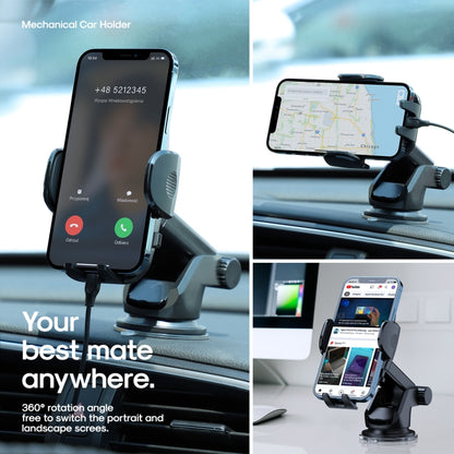 JOYROOM JR-ZS259 360-degree Rotating Stretching Mechanical Dashboard Car Holder for 4.7-6.9 inch Mobile Phones - Universal Car Holders by JOYROOM | Online Shopping South Africa | PMC Jewellery | Buy Now Pay Later Mobicred