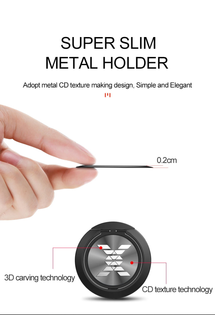 For OPPO Reno 2 XINLI Stitching Cloth Textue Shockproof TPU Protective Case with Ring Holder(Grey) - OPPO Cases by XINLI | Online Shopping South Africa | PMC TechLife | Buy Now Pay Later Mobicred