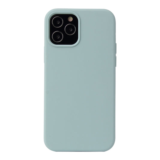 For iPhone 13 Solid Color Liquid Silicone Shockproof Protective Case(Emerald Green) - iPhone 13 Cases by PMC Jewellery | Online Shopping South Africa | PMC Jewellery