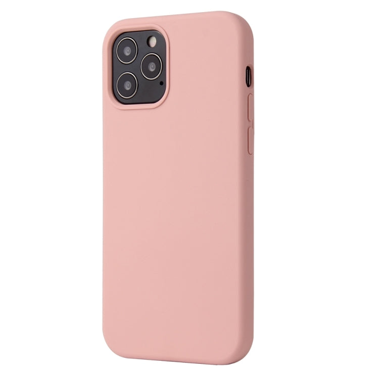 For iPhone 13 Solid Color Liquid Silicone Shockproof Protective Case(Sakura Pink) - iPhone 13 Cases by PMC Jewellery | Online Shopping South Africa | PMC Jewellery