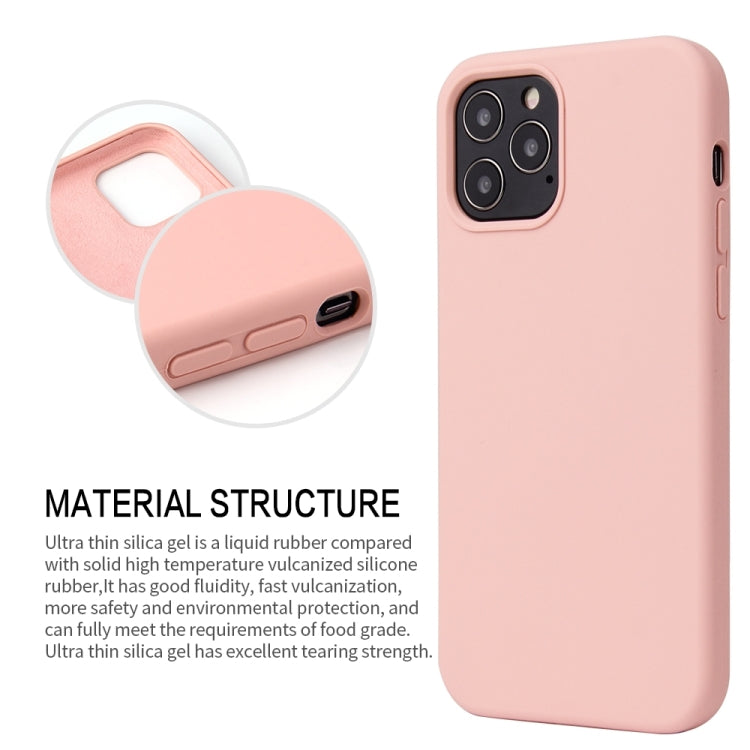 For iPhone 13 Solid Color Liquid Silicone Shockproof Protective Case(Lavender Grey) - iPhone 13 Cases by PMC Jewellery | Online Shopping South Africa | PMC Jewellery