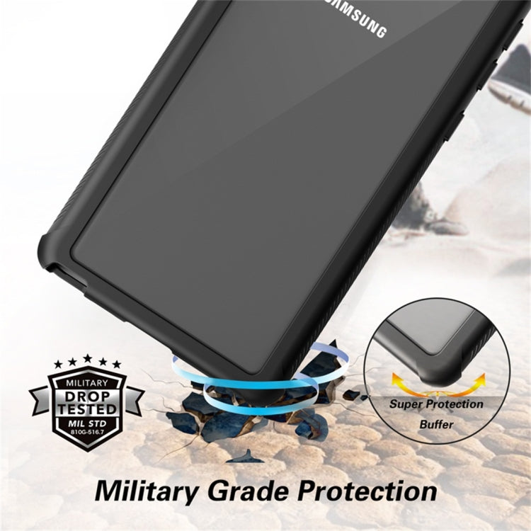 For Galaxy Note 10+ RedPepper Shockproof Scratchproof Dust-proof PC + TPU Protective Case(Black) - Galaxy Phone Cases by RedPepper | Online Shopping South Africa | PMC TechLife | Buy Now Pay Later Mobicred