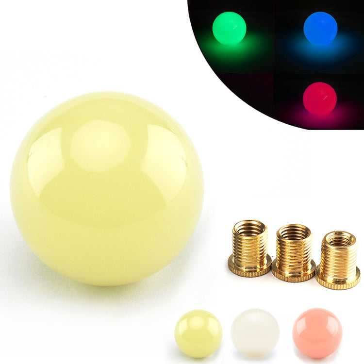 SK-1042 Universal Car Round Luminous Shift Knob with Adapters(Red) - Shift Knob by PMC TechLife | Online Shopping South Africa | PMC TechLife