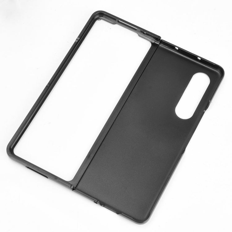 For Samsung Galaxy Z Fold3 5G Shockproof Crocodile Texture PC + PU Case(Black) - free shipping - PMC TechLife - Order now!