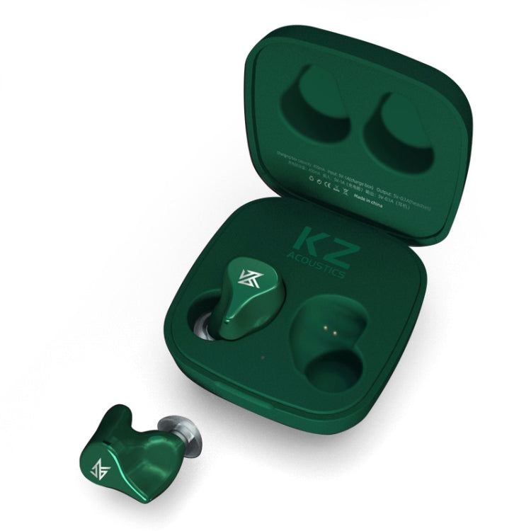 KZ Z1 1DD Dynamic True Wireless Bluetooth 5.0 Sports In-ear Earphone(Green) - Bluetooth Earphone by KZ | Online Shopping South Africa | PMC Jewellery | Buy Now Pay Later Mobicred