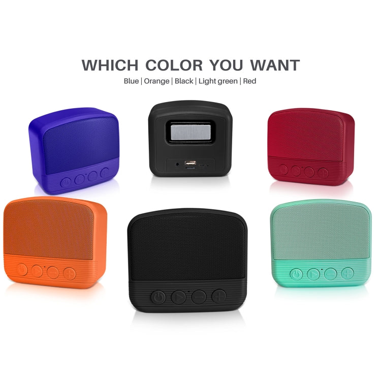 New Rixing NR-101 Mini TWS Bluetooth Speaker(Blue) - Desktop Speaker by NewRixing | Online Shopping South Africa | PMC TechLife | Buy Now Pay Later Mobicred
