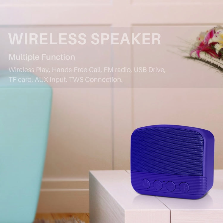 New Rixing NR-101 Mini TWS Bluetooth Speaker(Red) - Mini Speaker by New Rixing | Online Shopping South Africa | PMC Jewellery