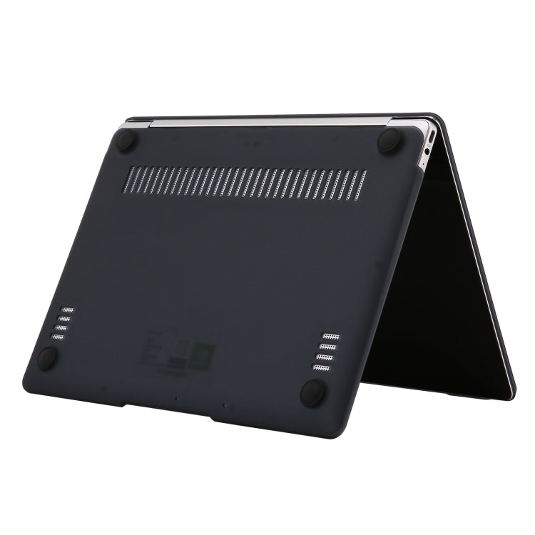 For Huawei MateBook  16 Shockproof Frosted Laptop Protective Case(Black) - 15.6 - 17 inch by PMC TechLife | Online Shopping South Africa | PMC TechLife