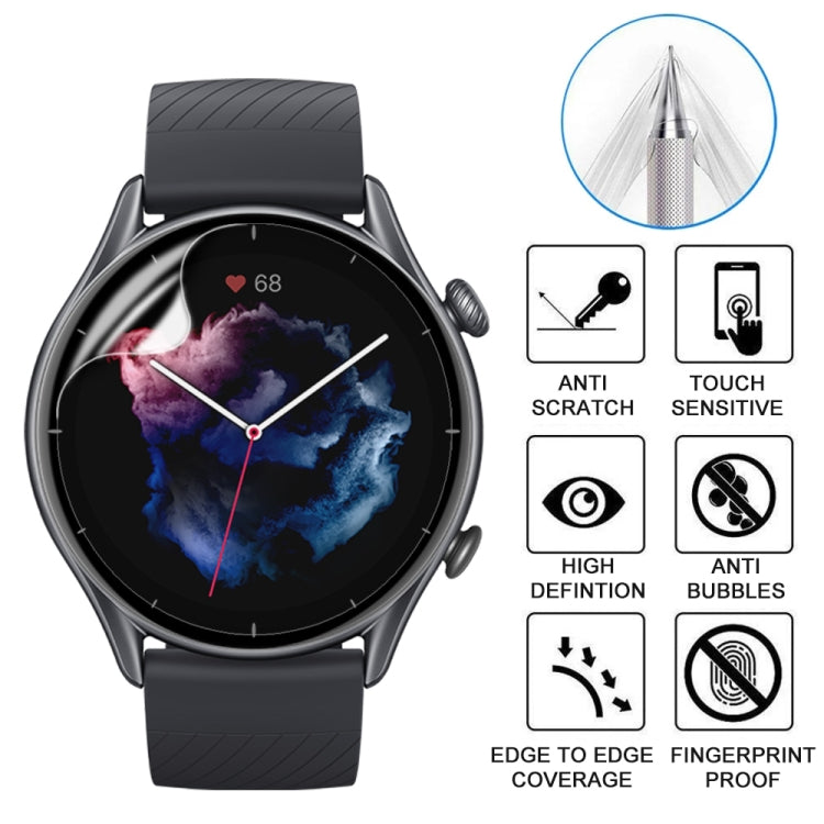 Curved 3D Composite Material Soft Film Screen Protector For Amazfit GTR 3 - Screen Protector by ENKAY | Online Shopping South Africa | PMC TechLife | Buy Now Pay Later Mobicred