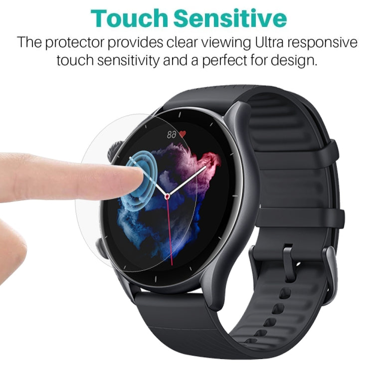 Curved 3D Composite Material Soft Film Screen Protector For Amazfit GTR 3 - Screen Protector by ENKAY | Online Shopping South Africa | PMC TechLife | Buy Now Pay Later Mobicred