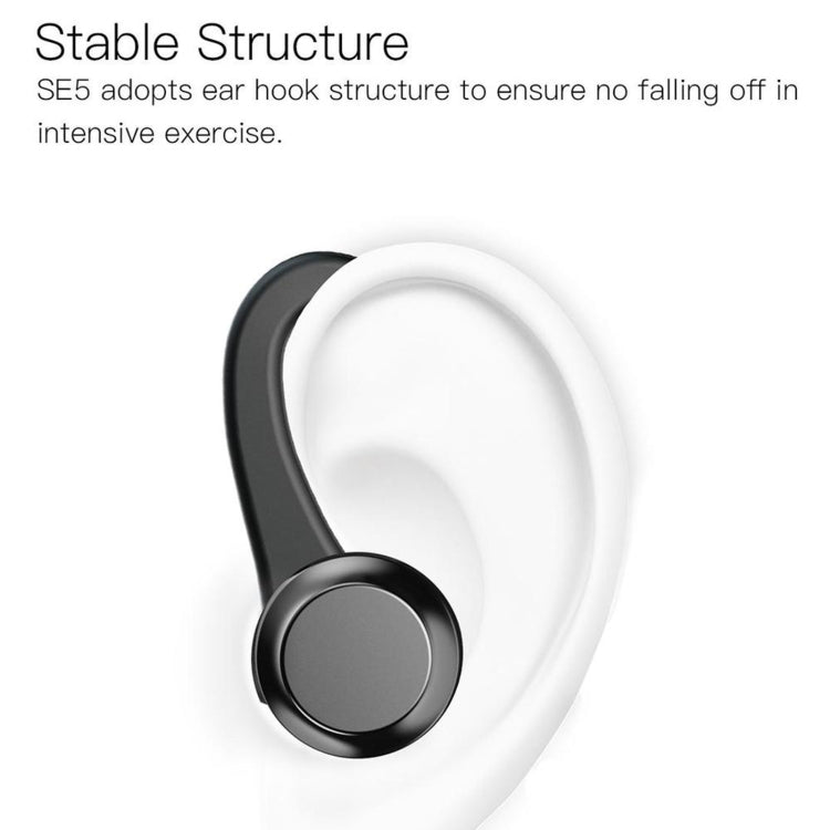 JAKCOM SE5 True Wireless Sport Bluetooth Earphone(Black) - Sport Earphone by JAKCOM | Online Shopping South Africa | PMC TechLife | Buy Now Pay Later Mobicred