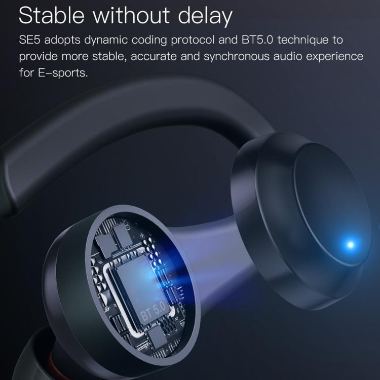 JAKCOM SE5 True Wireless Sport Bluetooth Earphone(Black) - Sport Earphone by JAKCOM | Online Shopping South Africa | PMC TechLife | Buy Now Pay Later Mobicred