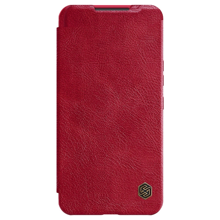 For Samsung Galaxy S22+ 5G NILLKIN QIN Series Pro Sliding Camera Cover Design Leather Phone Case(Red) - Galaxy S22+ 5G Cases by NILLKIN | Online Shopping South Africa | PMC Jewellery