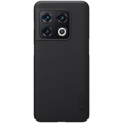 For OnePlus 10 Pro NILLKIN Frosted PC Phone Case(Black) - OnePlus Cases by NILLKIN | Online Shopping South Africa | PMC Jewellery